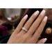 Brillant Ring Gold Weißgold 585 14K Diamanten Antikschmuck