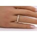 Memoire Ring Gold 585 14K Diamanten 0.6-0.65ct Lupenrein