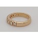 Memoire Ring Gold 585 14K Diamanten 0.6-0.65ct Lupenrein