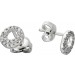 Brillant Ohrstecker Weißgold 375 9 Karat Diamanten 0.50ct W I1 