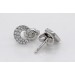 Brillant Ohrstecker Weißgold 375 9 Karat Diamanten 0.50ct W I1 
