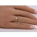Solitärring Gold Weißgold 585 14K Diamant Antikschmuck 