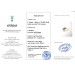 Solitärring Weißgold 750 18K Solitär Diamant 0.20ct Spannring