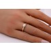 Perlring Gold 585 japanische Akoyaperle Diamanten 0.02ct 