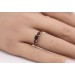 Granatring Gold 333 5 rote Granat Edelsteine ca. 0.48ct 