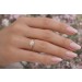 Cocktailring Diamantring Gold 750 18K Brillanten 0.24ct TW VSI  