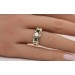 Turmalin Ring Gold 585 14K Akoyaperle Antikschmuck  