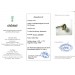 Aquamarin Ring Gold 585 14K blauer Edelstein Antikschmuck