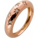Diamantring Rosegold 750 18 Karat Brillanten 0.10ct.Lupenrein