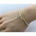 Diamant Armband Infinity Gold 585 14 Karat Diamanten 0.30ct. 
