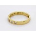 Memoire Alliance Ring Gold 585 14K Brillanten 0.60ct TW VVS