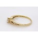 Diamantring Gold 585 14K Brillanten 0.42ct. TW VVS