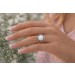 Perlen Ring Gold 750 18K Platin 950 Akoyaperle Diamanten Antikschmuck