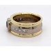 Saphir Ring Gold 585 Weißgold 14K blauer Edelstein 0.9ct Diamanten 