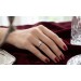 Brillantring Weißgold 750 18 Karat Diamant Antikschmuck