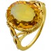 Saphirring Gold 585 14K gelber Edelstein Antikschmuck