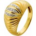 Diamantring Gold 585 Weißgold 14K Diamanten 0.07ct. 