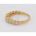 Memoire Ring Gold 750 18 Karat Diamanten 0.60ct 