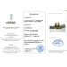 Brillant Creolen Gold 750 18 Karat Diamanten 0.3ct Klapp Scharnier