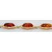 Bernstein Armband Gold 333 8K braune Edelsteine Antikschmuck