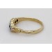 Memoire Ring Gold 585 Weißgold 14K Diamanten Antikschmuck