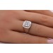 Brillant Ring Weissgold 750 18K Diamanten 0.75ct Kleinfingerring