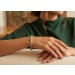 Malachit Armband Gold 585 14k grüne Edelsteine 45ct