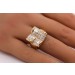 Brillant Diamant Ring Gold 750 18K Diamanten 4ct Kleeblatt