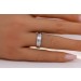 Diamantring Weißgold 585 14K Brillanten 0.10ct