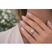 Brillantring Weißgold 585 14kt Brillant Diamanten 0.80ct