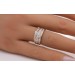 Trinity Ring Gold Weißgold Rosegold 585 14K Diamanten 0.24ct