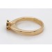 Solitärring Verlobungsring Gold 585 14K Brillant Champagner 0.44ct.