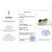 Solitärring Verlobungsring Gold 585 14K Brillant Champagner 0.44ct.