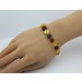 Bernstein Set Armband Kette cognac honiggelb cherry Edelsteine  