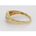 Diamantring Gold 585 Weißgold 14K Brillanten 0.26ct. TW VVS 