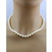 Akoyaperlen Collier 46cm Gold 585 Diamant 0.01ct Perlen