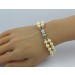 Perlen Armband 18cm Silber 835 Akoyaperlen Antikschmuck