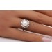 Perlenring Weißgold 750 18K jap. Akoyaperle 9mm Brillanten 0.50ct