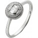 Diamantring Weißgold 750 18K Diamanten Brillanten 0.90ct  