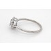 Diamantring Weißgold 750 18K Diamanten Brillanten 0.90ct  