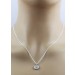 Diamant Anhänger Weißgold 750 18K Diamanten Brillanten 0.54ct