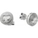 Diamant Ohrstecker Weißgold 750 18K Diamanten Brillanten 1.17ct TW SI