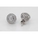 Diamant Ohrstecker Weißgold 750 18K Diamanten Brillanten 1.17ct TW SI