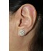 Diamant Ohrstecker Weißgold 750 18K Diamanten Brillanten 1.17ct TW SI