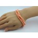 Korallen Armband Gold 750 18K zartrosa Angel Skin Korallen 
