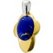Lapislazuli Anhänger Gold 750 18K azurblauer Edelstein 10.2ct 