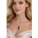 Lapislazuli Anhänger Gold 750 18K azurblauer Edelstein 10.2ct 