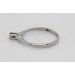 Verlobungsring Weißgold 750 18K Brillant Antikschmuck