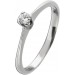 Verlobungsring Weißgold 750 18K Brillant Antikschmuck