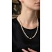 Perlenkette 70cm Gold 585 14K Diamanten Akoyaperlen 